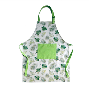 Tabliers de protection de cuisine personnalisés, mignon dessin animé licorne imprimé numérique enfants <span class=keywords><strong>tablier</strong></span> en coton et polyester - Product Image 1