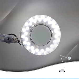 Custom Salon Beauty <strong>Magnifying</strong> Eyelash Extension Light Glass <strong>Lamp</strong> <strong>Led</strong> Light With 5X 8X 10X Floor <strong>Magnifying</strong> Glass - Product Image 6