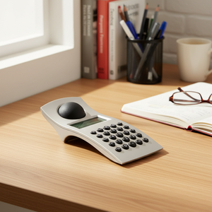 Digital <b>Pocket</b> Sphere Calculator Battery-Powered <b>Plastic</b> Desktop Style for School and Office Use - Product Image 3