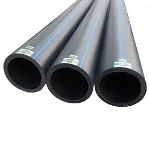 Hdpe 파이프 sdr11 HDPE 폴리에틸렌 수도관 2 인치 hdpe 파이프 피팅 PE100 제조 가격