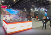Écran LED intérieur IP65 LED1.86 avec animation et graphiques, barre extensible - Grand écran publicitaire