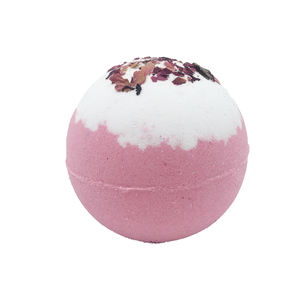 Bomba de baño de etiqueta privada Natural con flores secas, <span class=keywords><strong>bolas</strong></span> de baño de <span class=keywords><strong>burbujas</strong></span> hidratantes para niños pequeños, <span class=keywords><strong>bañera</strong></span> divertida, regalo de Spa para niñas - Product Image 2