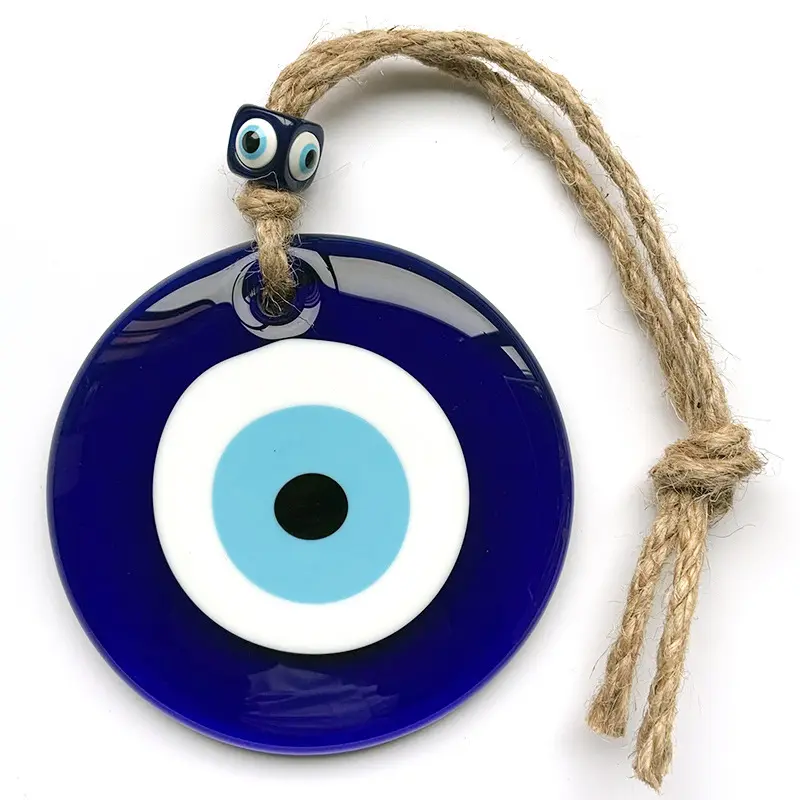 Nazar Turkish Blue Evil Eye Decor Wall Hanging Pendant Amulets Ornament Car/Home/Garden/Keychain Protection Lucky Gift