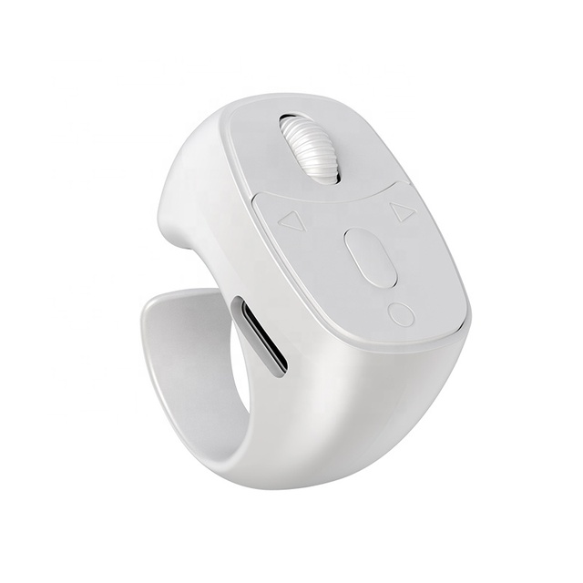 JX-11 BT Scrolling Ring Remote Controller Rechargeable Page Turner Smart Remote Photography Video Clicker for TikTok Vlog Selfie