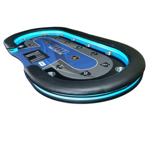 <span class=keywords><strong>Table</strong></span> <span class=keywords><strong>de</strong></span> <span class=keywords><strong>poker</strong></span> moderne et luxueuse du Texas avec plateau LED, 12 places, <span class=keywords><strong>convertible</strong></span> <span class=keywords><strong>poker</strong></span>/<span class=keywords><strong>table</strong></span> à manger, origine Chine, modèle 562266 - Product Image 1