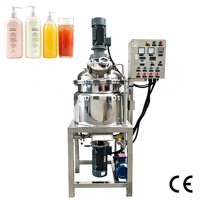 Homogénéisateur émulsifiant sous vide DZJX pour la fabrication de mayonnaise, de ketchup et de sauces, machine de fabrication en acier inoxydable de qualité alimentaire