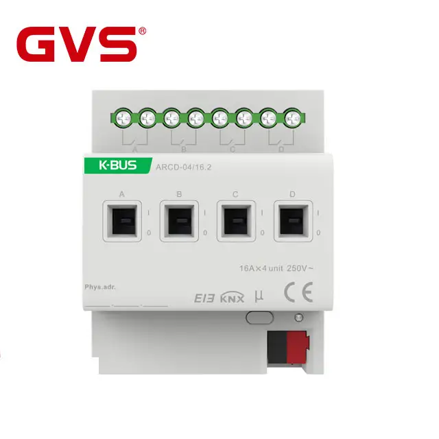 Melhor Preço Venda 4/8/12 Circuitos 20A Interruptor Atuador Dimmer Interruptor Cena Interruptor Para Casa Inteligente Sistema KNX