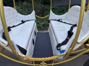 Electric Horse Carriage Wagon Bridal for Sale <b>White</b> Wedding Cinderella Horse Marathon Carts Dutch Special Transportation - Product Image 4