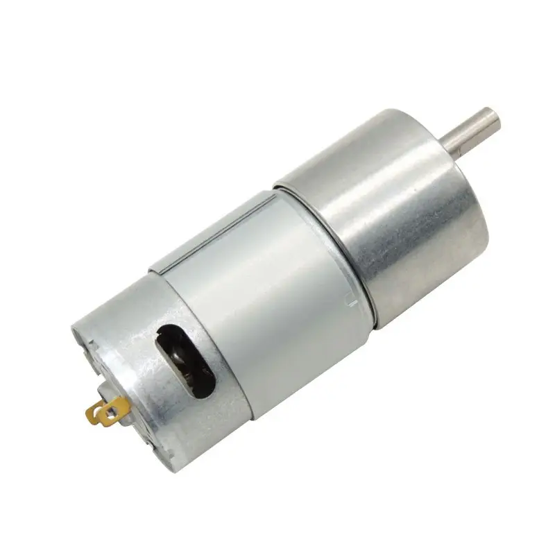 Motores de engranajes de CC en miniatura, alta torsión, 37 MM, 12V, 24 V, 30 RPM, para dispositivos médicos
