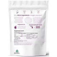 Poudre de protéines multi-collagène à marque privée OEM avec biotine et vitamine C, 2 lb, certifiée GMP, pour la beauté de la peau, la croissance des cheveux et l'énergie chez l'adulte