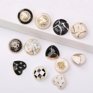 YNS Factory Wholesale Price Vintage Metal <strong>Button</strong> <strong>Shank</strong> <strong>Button</strong> Decorative <strong>Button</strong> for Clothing - Product Image 2