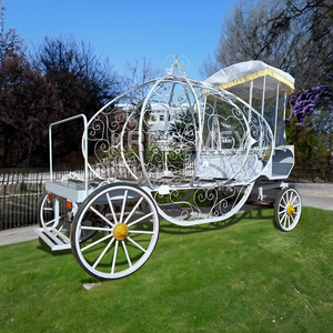 Carroza Fúnebre Eléctrica Clásica Moderna y Elegante, Carroza Fúnebre Eléctrica Tirada por Caballos en Venta - Product Image 5