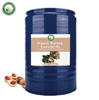 Huile essentielle de muscade 100% pure et biologique (Myristica Fragrans) distillée à la vapeur, qualité alimentaire et cosmétique, vente en gros, approvisionnement direct usine
