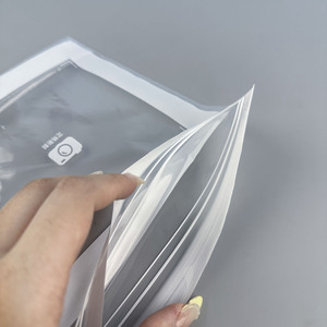 Freezer Bag Airtight Sealing Storage Bags Rectangle Zipper Closure 20-40Pcs General Food Packaging With Logo Printing - Product Image 2