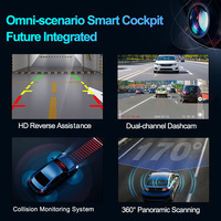 Autoradio universel Meihua Android 14, 8 cœurs 2,2 GHz, DSP, écran tactile, unité principale, CarPlay sans fil, Android Auto, navigation GPS