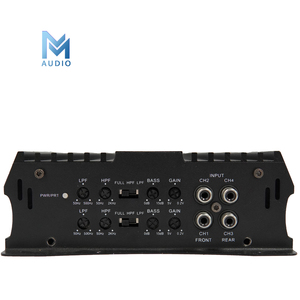 เครื่องขยายสัญญาณเสียง4ช่องสัญญาณระบบเครื่องเสียงรถยนต์ MJ-120.4อุปกรณ์อิเล็กทรอนิกส์รถยนต์ระดับ D เต็มรูปแบบ - Product Image 2