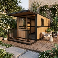 Maison conteneur pliable et extensible, villa préfabriquée, cabane à montage rapide, bureau, gîte, hôtel, entrepôt, cour
