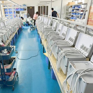 <span class=keywords><strong>Unit</strong></span>à Dentale Portatile con Compressore d'Aria e Turbina, Sistema di Trattamento Dentale Mobile, <span class=keywords><strong>Mini</strong></span> Carrello Dentale Portatile Stile Valigia - Product Image 6