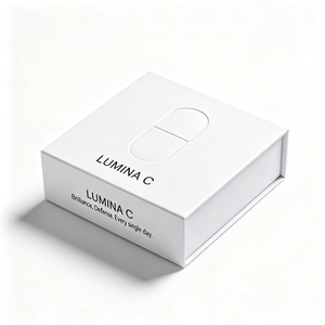 Boîte d'emballage en kraft recyclable personnalisée, boîte en carton rectangulaire pour comprimés à base de plantes et compléments alimentaires naturels - Product Image 3