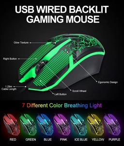 Bộ Bàn Phím Chuột TF260 Phát Quang 87 Bàn Phím Chơi Game Bàn Phím Chuột Pad Bộ Ba Mảnh - Product Image 4