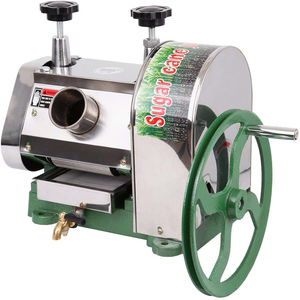 Extracteur de jus de canne à sucre manuel en acier inoxydable avec roulement, grande roue volante, écologique et haute productivité - Product Image 5