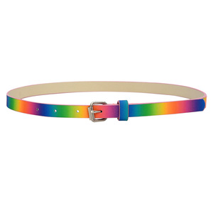 Varie cinture per bambini Glitter in pelle Pu Bing Shinny Lovely Kids Girl Belts - Product Image 3