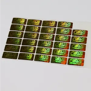 Anti Namaak Hologram Qr Code Sticker Beveiliging Hologram Label Verificatiesysteem