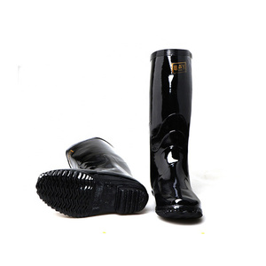 rubber long boots
