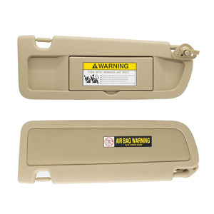 แผงบังแดดฮอนด้า ซีวิค 83280-SNA-A01ZA สีเบจ ด้านขวา พร้อมป้ายเตือนถุงลมนิรภัย - Product Image 1
