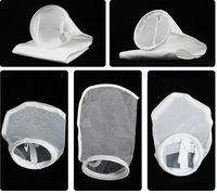 Sacs filtrants liquides en PP PE de 0,5 1 5 10 20 25 50 70 100 125 150 200 300 500 microns, chaussettes filtrantes à eau