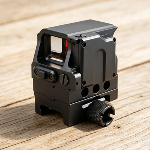 Bowei <strong>Compact</strong> Square Block Red Dot Reflex Optic, Independent Vertical &amp; Horizontal Calibration Dials All Metal Outdoor Sight - Product Image 1