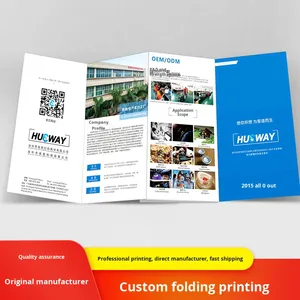 Folleto Tríptico Impreso en Offset, Páginas a Color, Folleto de Una Sola Página, Publicidad, Póster DM, Página Promocional, Papel Kraft A6 - Product Image 2