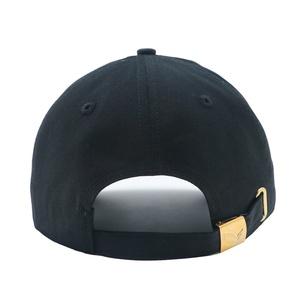 Gorra de Béisbol Unisex de 6 Paneles con Logotipo Bordado en 3D, Hebilla de Hierro Personalizada, Bolsillo Oculto, Tela de Espiga, 100% Algodón Transpirable - Product Image 3