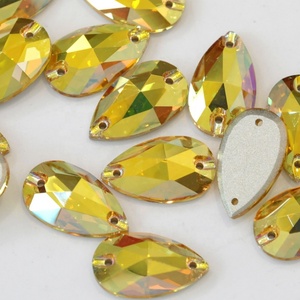 Piedras de Cristal Cuadradas AB de Alta Calidad K9 de 12 mm, Cristales Planos para Coser en Prendas y Accesorios - Product Image 5