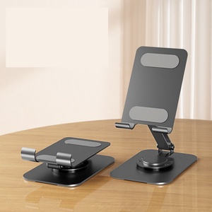 Support de téléphone portable et tablette en aluminium réglable et portable, support de téléphone portable rotatif à 360 degrés, support de téléphone portable paresseux et portable - Product Image 2
