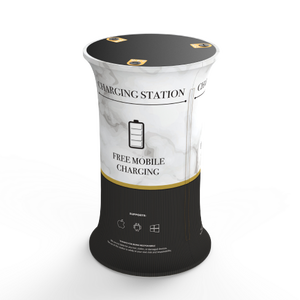 2025 Best Seller en la mayoría de los productos vendidos Quioscos de carga de teléfonos con publicidad Estantes de exhibición de carga rápida - Product Image 2