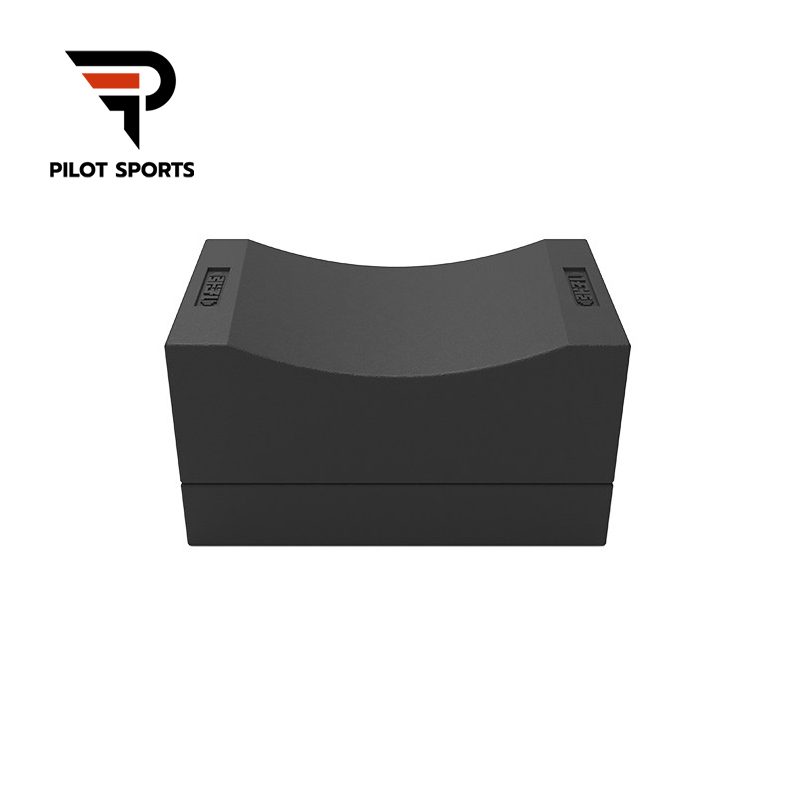 Black-Concave Barbell Block