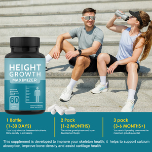 MOQ Faible Capsules de Croissance pour Augmenter la Taille pour Adultes – Renforce les Os et Maximise la Croissance Osseuse - Product Image 5