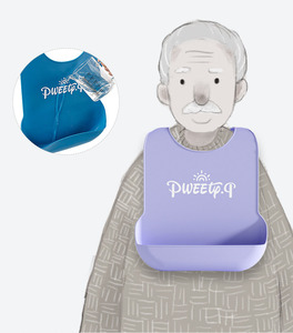 <strong>Bib</strong> <strong>Adult</strong> Washable &amp; Reusable Dining Meal <strong>Bib</strong> for Elderly Men Women Eating Cloth for Elderly and Disabled - Product Image 4