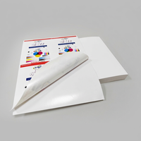 Feuilles d'étiquettes autocollantes en PP imprimables à jet d'encre A4, film imperméable pour étiquettes de bocaux, bouteilles, emballages cosmétiques