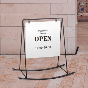 Panneau métallique <span class=keywords><strong>Guinness</strong></span>, panneau en A, résistant aux UV et imperméable, design portable, équipement publicitaire en aluminium personnalisé - Product Image 1