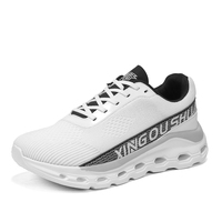 Chaussures de sport décontractées rétro à lacets en maille respirante, antidérapantes et amortissantes, style couple intemporel, printemps-automne