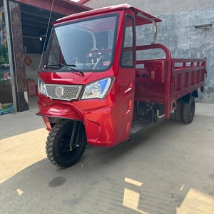 มอเตอร์ไร้แปรงถ่านกำลังสูง >1000W รถสามล้อไฟฟ้าบรรทุกสินค้าสำหรับผู้ใหญ่ แบบเปิดประทุน แบตเตอรี่ตะกั่วกรด 60V รับน้ำหนักได้ 1000 กก. ราคาประหยัด - Product Image 1