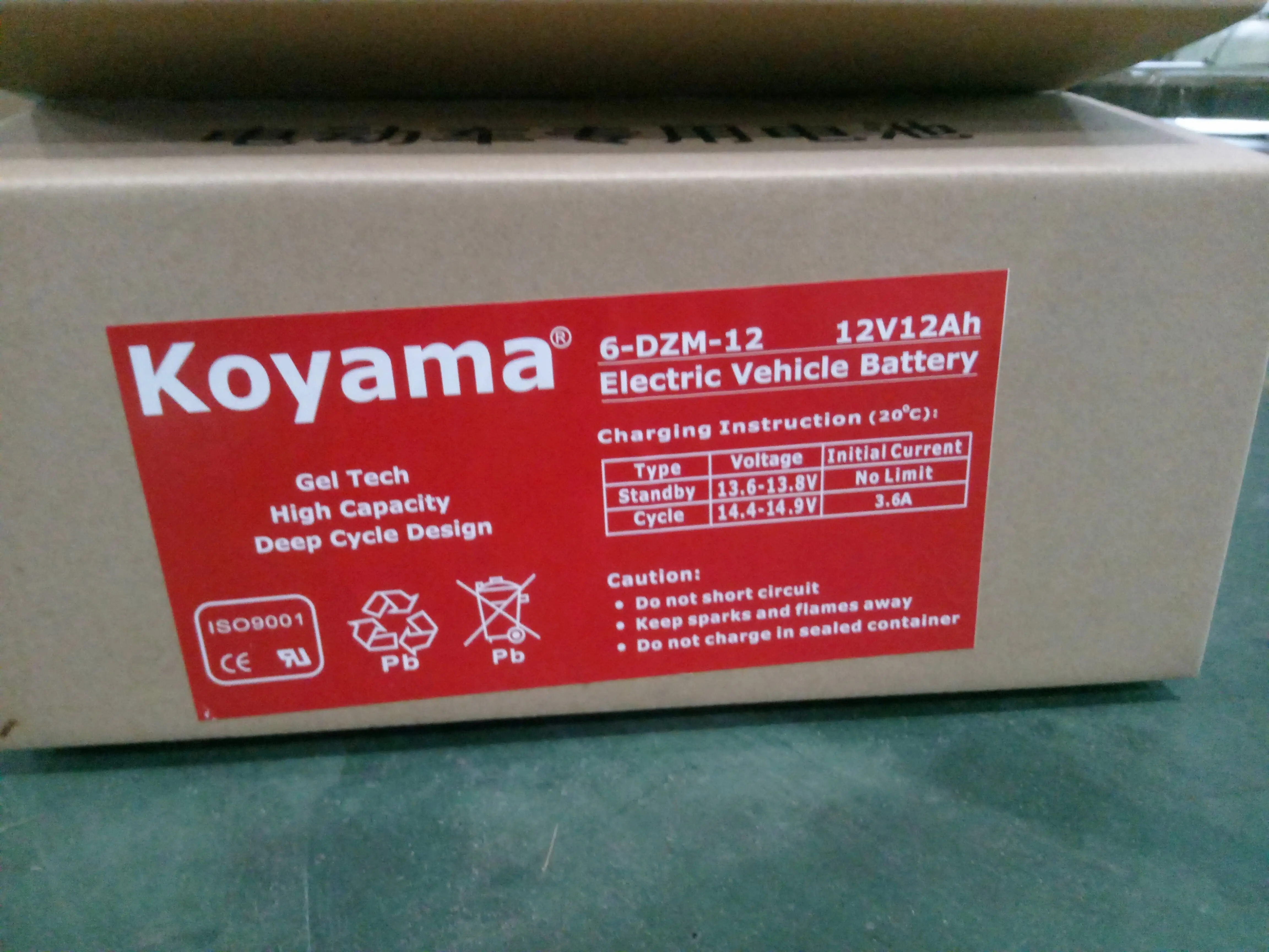 Maintenance Free battery 12 volts deep cycle gel battery 6-dzm-12 12v 12ah bicycle batteries