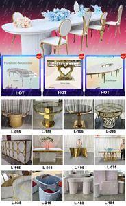 Mesa Redonda de PVC Acrílico Blanco con Diseño Clásico SMOOTH, Forma de S, para Niños, Adultos, Bodas, Hoteles y Eventos - Product Image 6