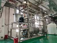 Colonne de distillation pour la récupération de solvants haute pureté avec contrôle automatique PLC, unité de récupération de liquides usagés pour la R&D