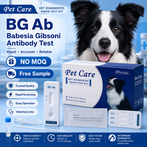 Kit de Prueba Combinada para Babesia <span class=keywords><strong>Canis</strong></span> y Babesia Gibsoni, para Detección Rápida de Parásitos Caninos, Sin Cantidad Mínima de Pedido - Product Image 6