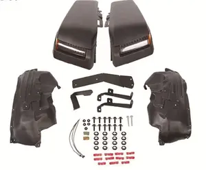 Accesorio de protección para guardabarros de cejas de rueda todoterreno 4X4 para Jeep Wrangler JK Upgrade a JL Fender Flare Extensions-New Condition