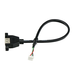 Ph2.0 To <b>Usb</b> Extension <b>Cable</b> With Screw Holes And Terminal Wires For Computer Host Android Motherboard Data <b>Cable</b> - Product Image 2