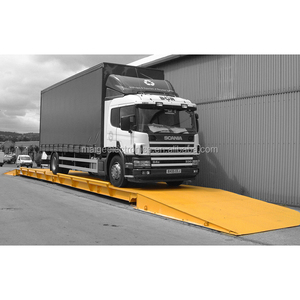Báscula de camión de 3,2x20m, 100t | Puente de pesas | Equipo de medición de peso | Báscula de camión de tipo separado | Transporte de carga grande - Product Image 6
